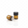 1/4 (1ml) Dram Amber Sample Vial Bottles (pack of 144)