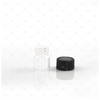 1/4 (1ml) Dram Clear Sample Vial Bottles (pack of 24)
