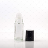 <transcy>30 ml (1 oz) Klarglas-Jumbo-Roll-on-Flasche mit schwarzen Kappen (2 Stück)</transcy>