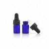 5/8 (2ml) Dram Blue Glass Dropper Bottles (5 pack)