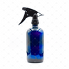 500ml Blue Glass Spray Bottle with Spray Top (New Style)