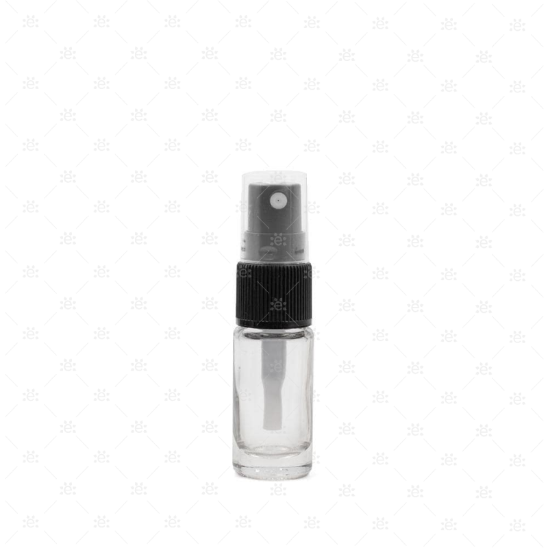 5Ml Clear Glass Spray Bottle (5 Pack)