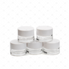 7ml Glass Jar with White Lid (5pk)