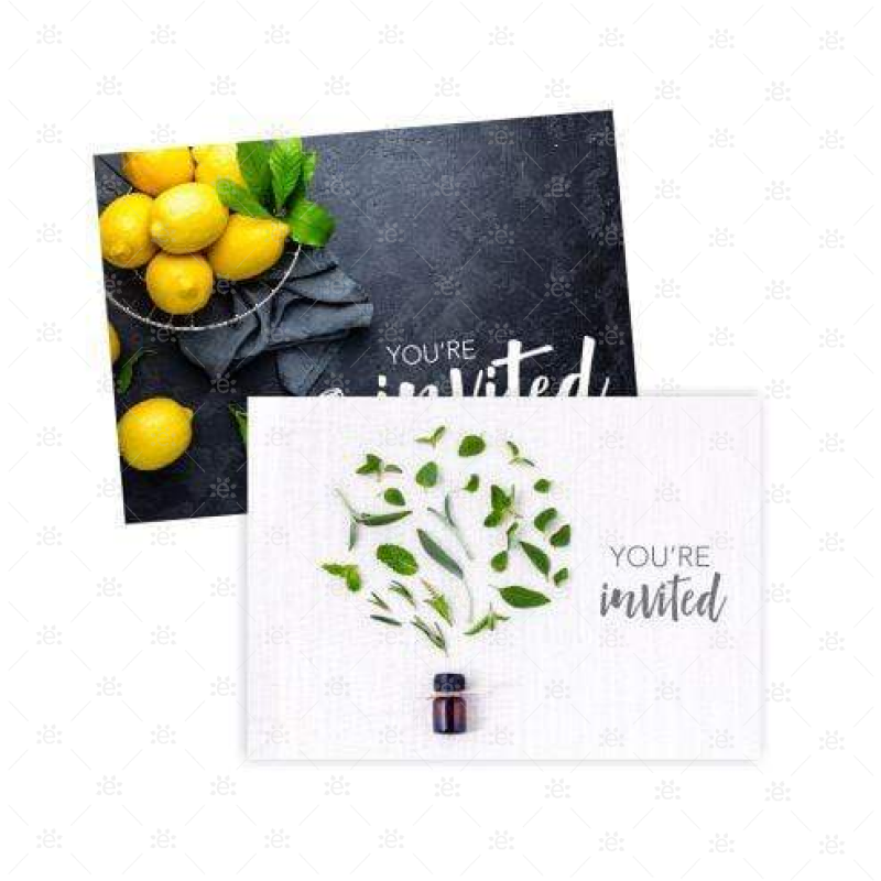 Class Invitations:  Lemon (20 Per Pack)