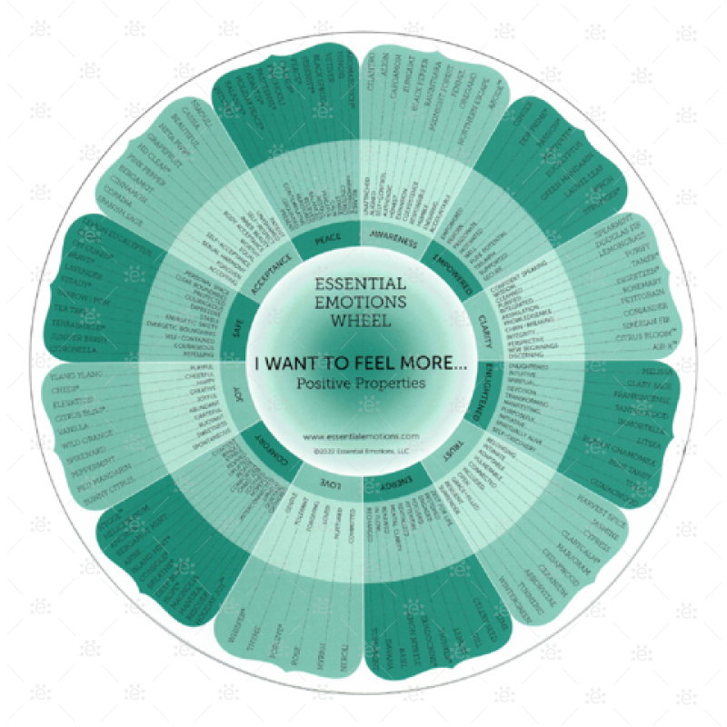 Essential Emotions 11Th Edition Wheel