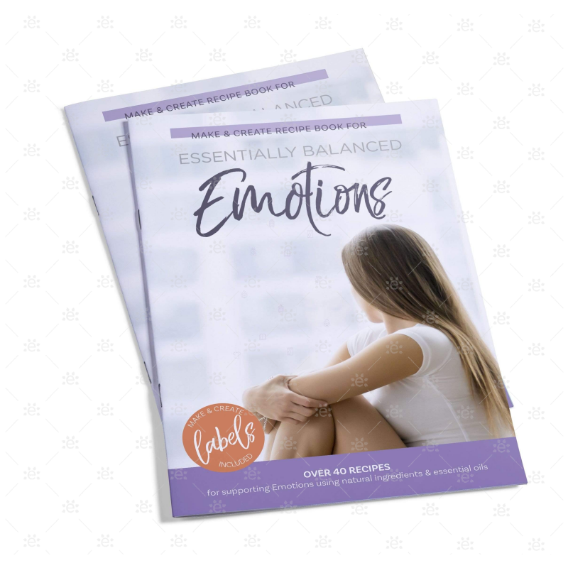 Essentially Balanced Emotions Make & Create Recipe Book with Trish Nash (includes over 40 labels)