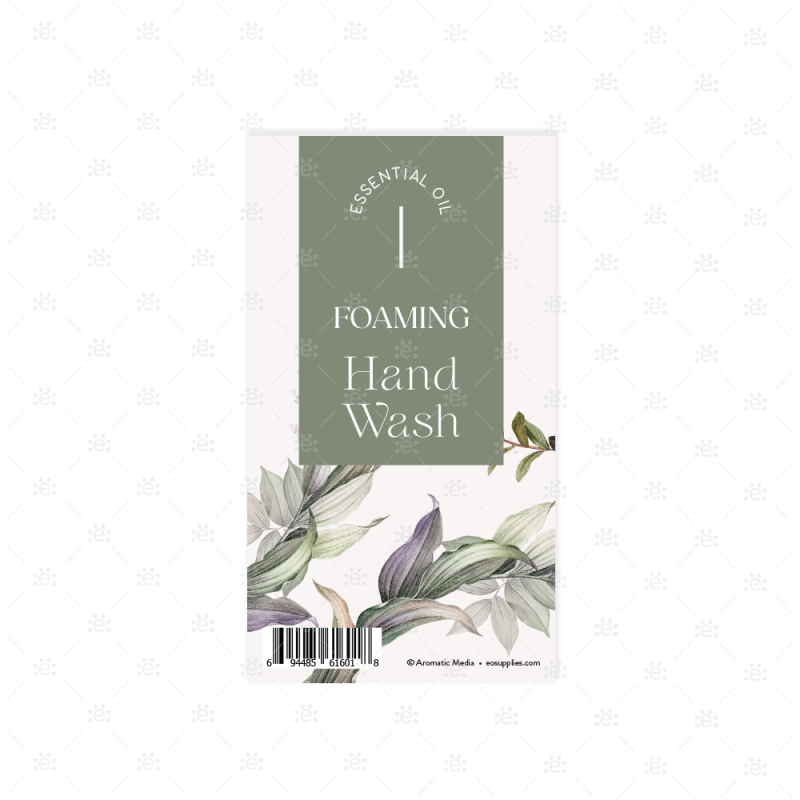 Foaming Hand Soap - Label Sheet Labels