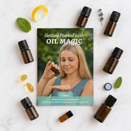 Getting Started with Oil Magic Booklets (saddle stitched)