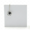 Kaliah : Twist Circle Lava Necklace