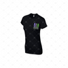 <transcy>Damen doTERRA Branded T-Shirt - Design Style 4 (Schwarz)</transcy> - Small 8/10 (30" chest)