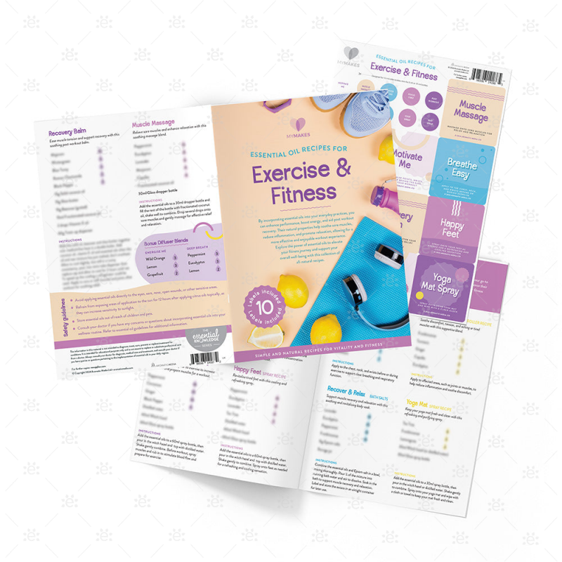 Mymakes: Exercise & Fitness (Single Set) Brochure