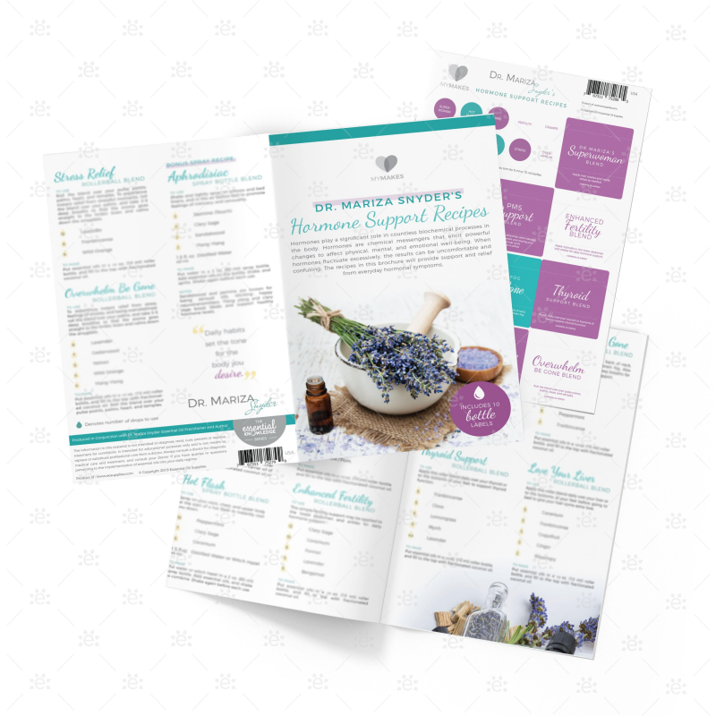 Mymakes: Hormone Support Recipes By Dr Mariza Snyder (Single Set)