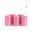 Pink Metallic Roller Bottle Cap (5pk)