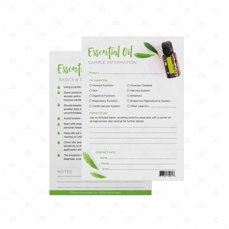 Sample Information Mini Tearpad (50 Sheets)