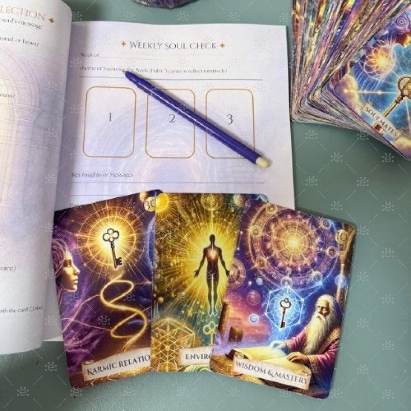 The Akashic Soul Alchemy Journal Card Deck