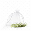 White Organza Gift Bag (10 Pack) 10 x 12